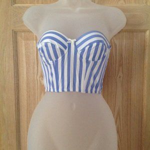 Baby Blue Bustier